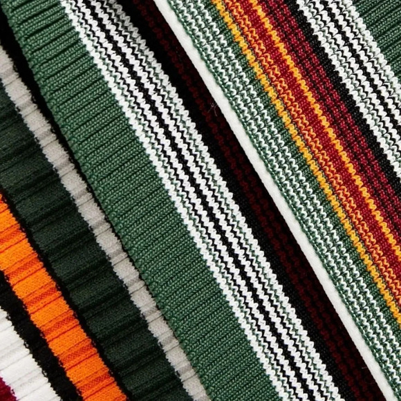 3.1 PHILLIP LIM striped ribbed-knit midi dress size Xsmall - Picture 10 of 11